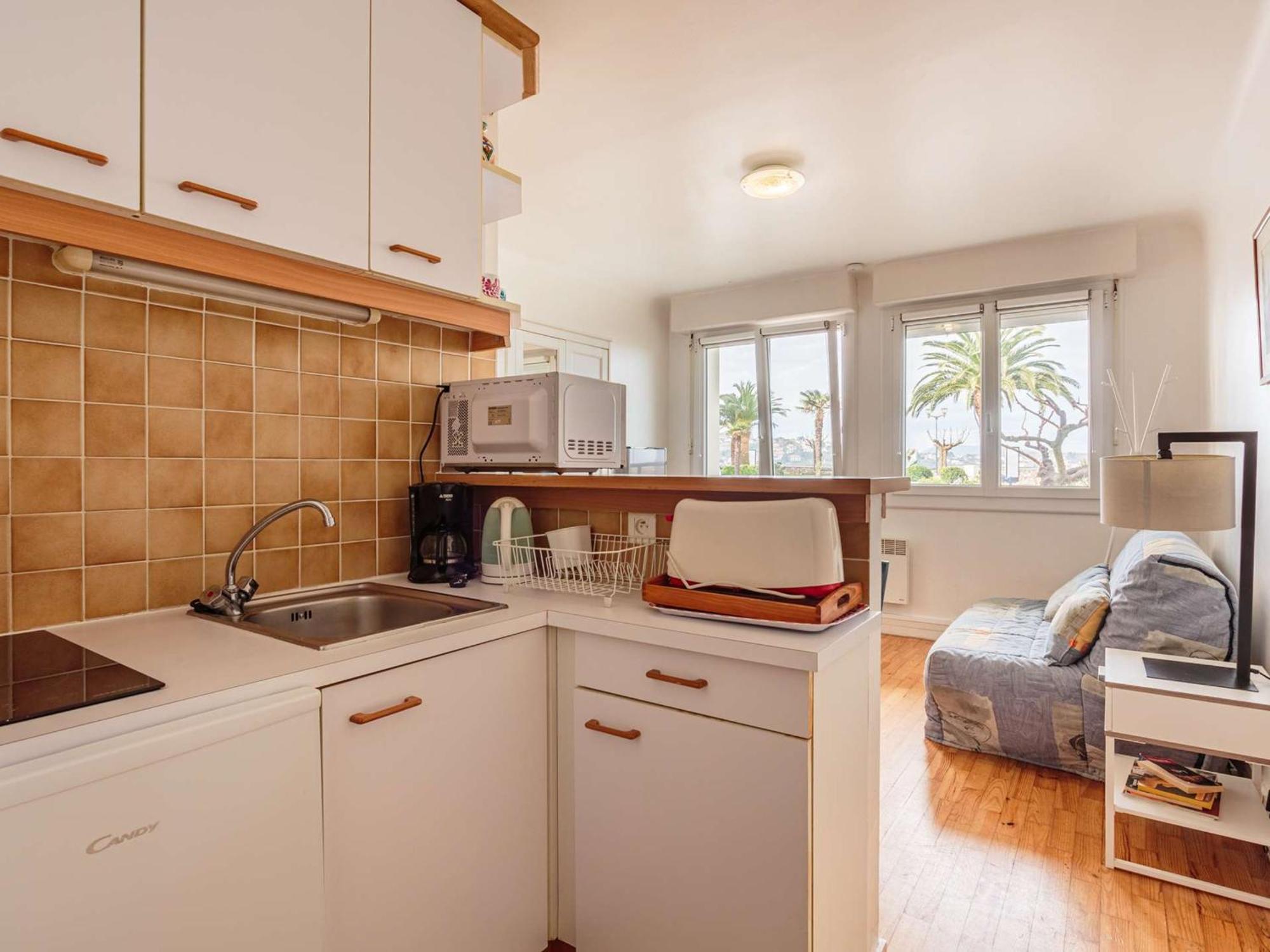 Charmant Studio Face Mer Avec Acces Direct Plage - Fr-1-4-659 San Juan de Luz Exterior foto